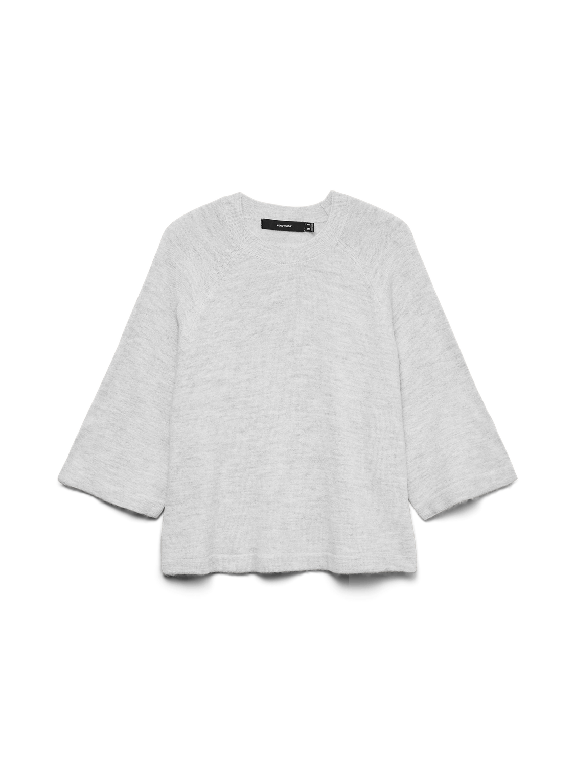 VMLEFILE Pullover - Light Grey Melange - VERO MODA & VILA Bergvik